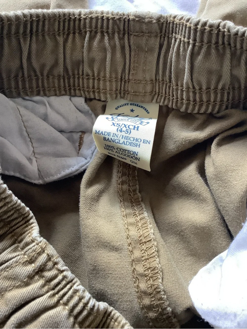 Faded Glory tan pants